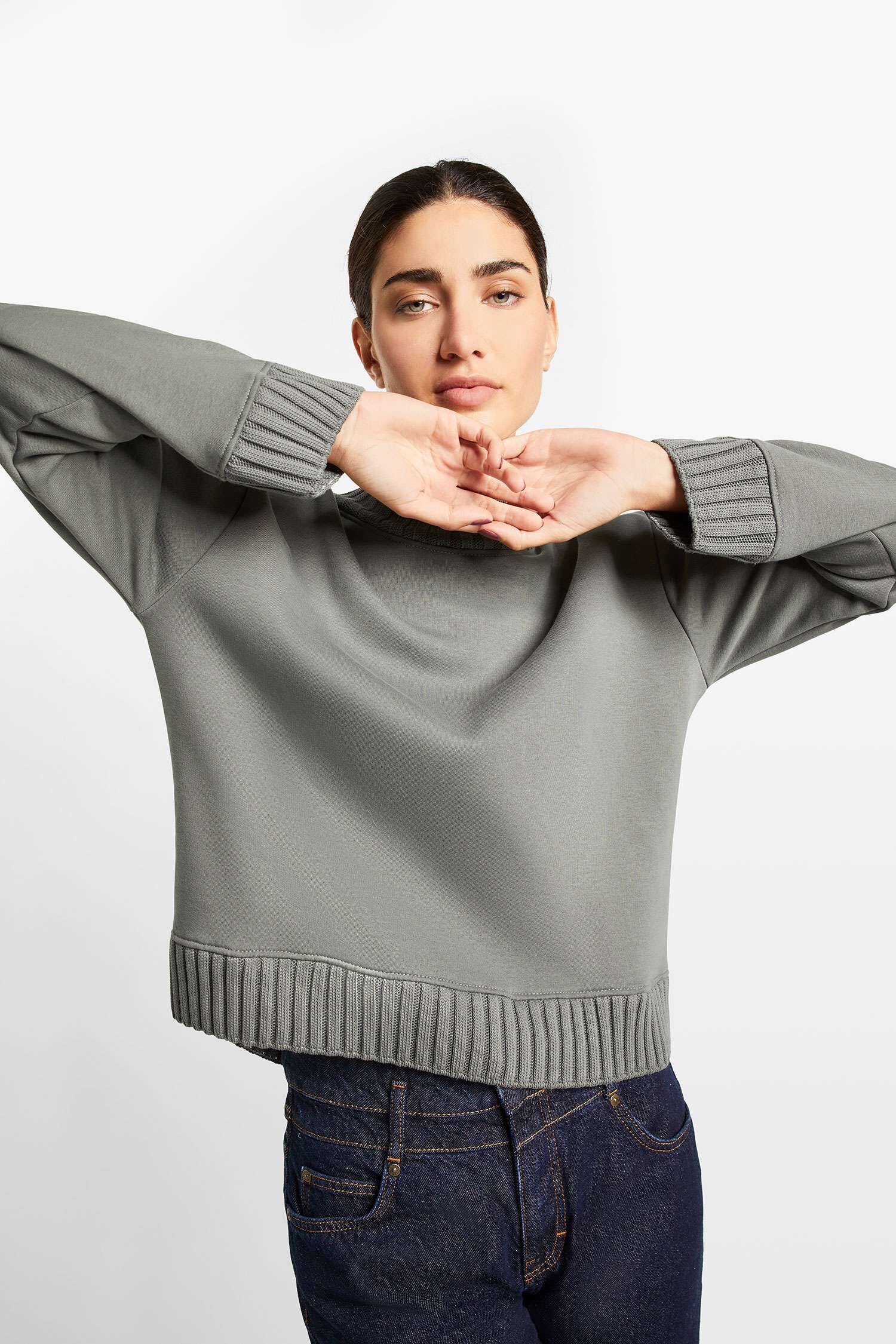 Sweatshirt CISONNI | Knitwear and Sweaters | Women | CINQUESTORE